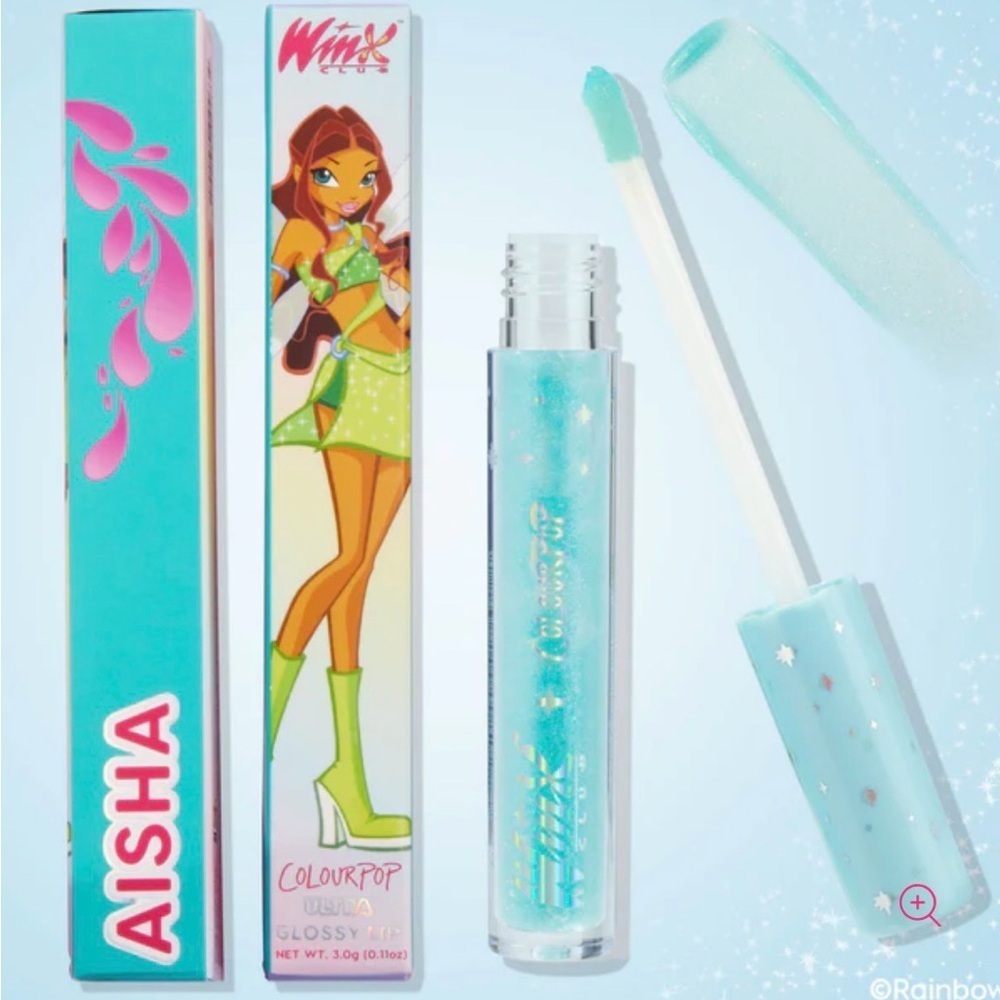 Colourpop Aisha Glossy Lip Balm - Aqua Blue